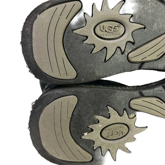 Ugg Australia Womens 5116 Mayfaire Black Side Zip Suede Genuine Leather Boots 6 - Picture 16 of 16